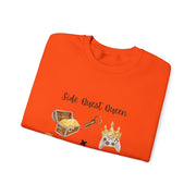 'Side Quest Queen' Unisex Crewneck Sweatshirt