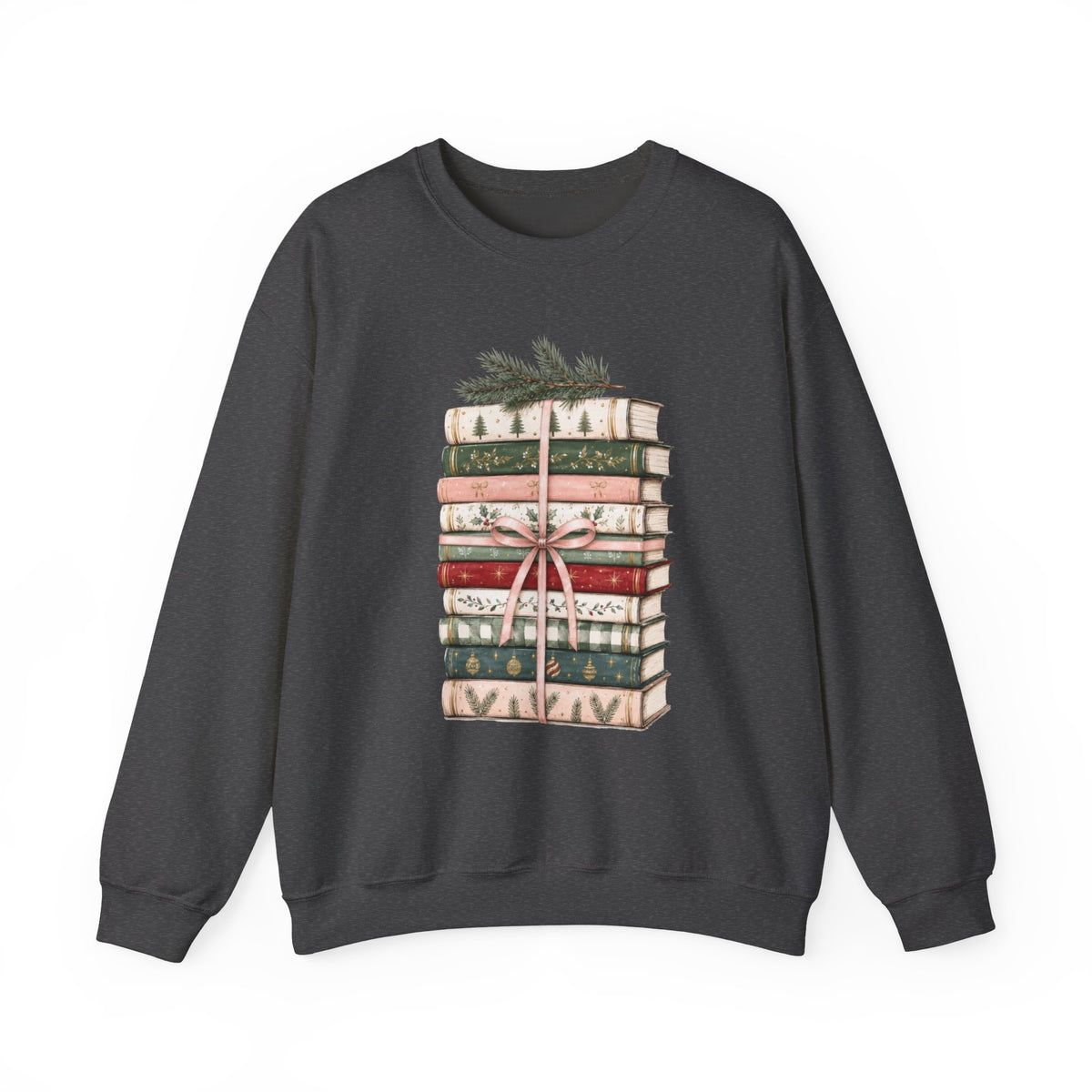 Bookish Christmas Sweatshirt, Christmas Book Lover Crewneck, Cozy Reader Sweater, BookTok Holiday Shirt, Reader Christmas Gift