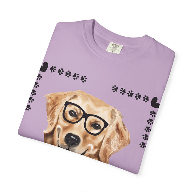 Geeky Good Golden Retriever Unisex T-Shirt