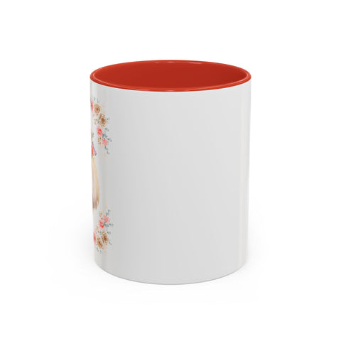 Geeky Goddess French Poodle Accent Coffee Mug