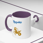 'Capricorn' Zodiac Accent Coffee Mug