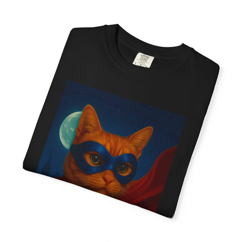 Superhero Orange Cat Unisex T-shirt