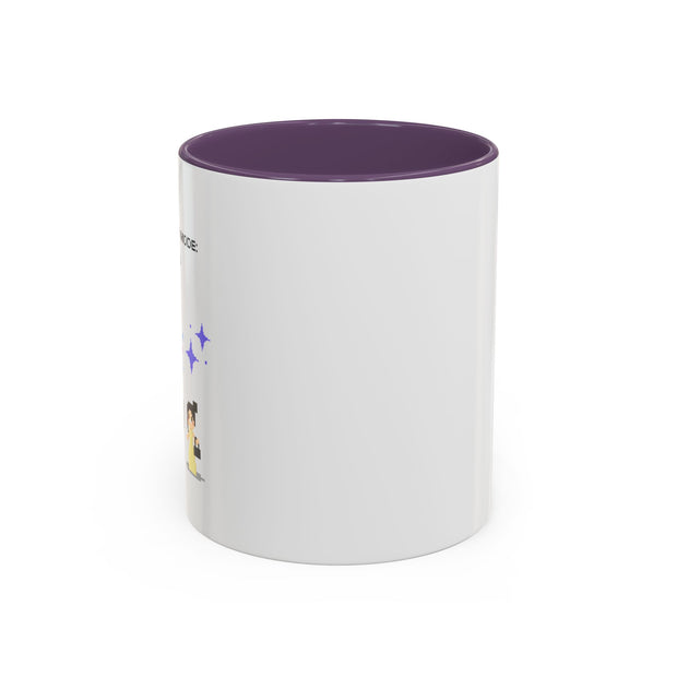 'Main Character Mode: Activated' Accent Coffee Mug