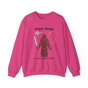 'Witch, Please. Too Much Magical To Handle.' Unisex Crewneck Sweatshirt