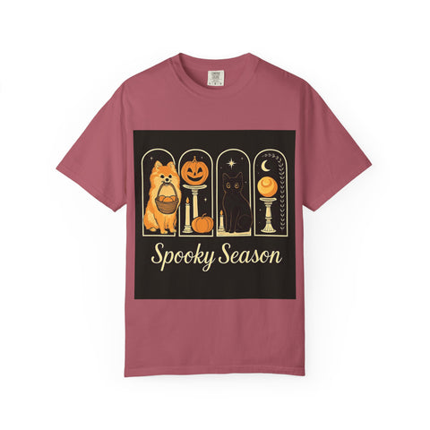 Spooky Season Pomeranain Unisex T-Shirt