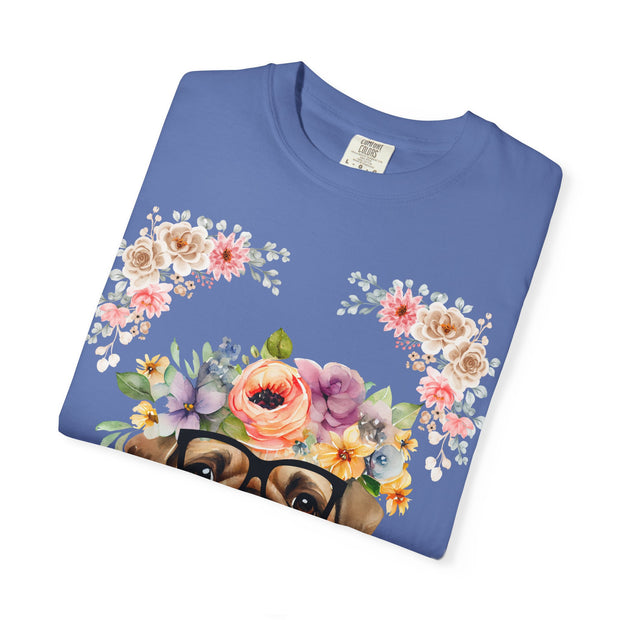 Geeky Goddess Pug Unisex T-Shirt