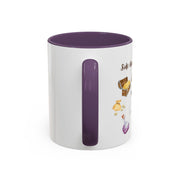 'Side Quest Queen' Accent Coffee Mug