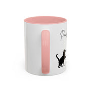 'Paws and Reflect' Cats Accent Coffee Mug