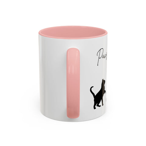 'Paws and Reflect' Cats Accent Coffee Mug