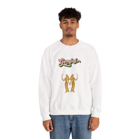 'Gemini' Zodiac Unisex Crewneck Sweatshirt