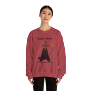'Witch, Please. Too Much Magical To Handle' Wizard Unisex Crewneck Sweatshirt