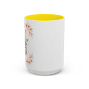 Geeky Goddess Bunny Accent Coffee Mug