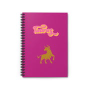 'Taurus' Zodiac Spiral Notebook