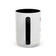 'Virgo' Zodiac Accent Coffee Mug