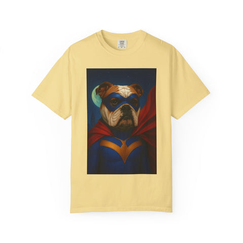 Superhero English Bulldog Unisex T-shirt