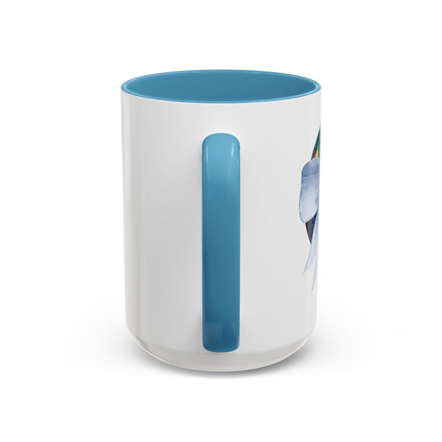 Earth Wrapped In A Bow Accent Coffee Mug