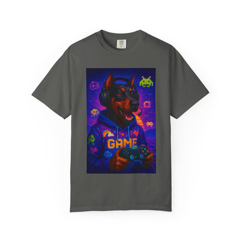 Game On Doberman Unisex T-Shirt