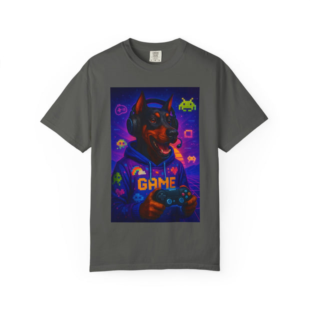 Game On Doberman Unisex T-Shirt