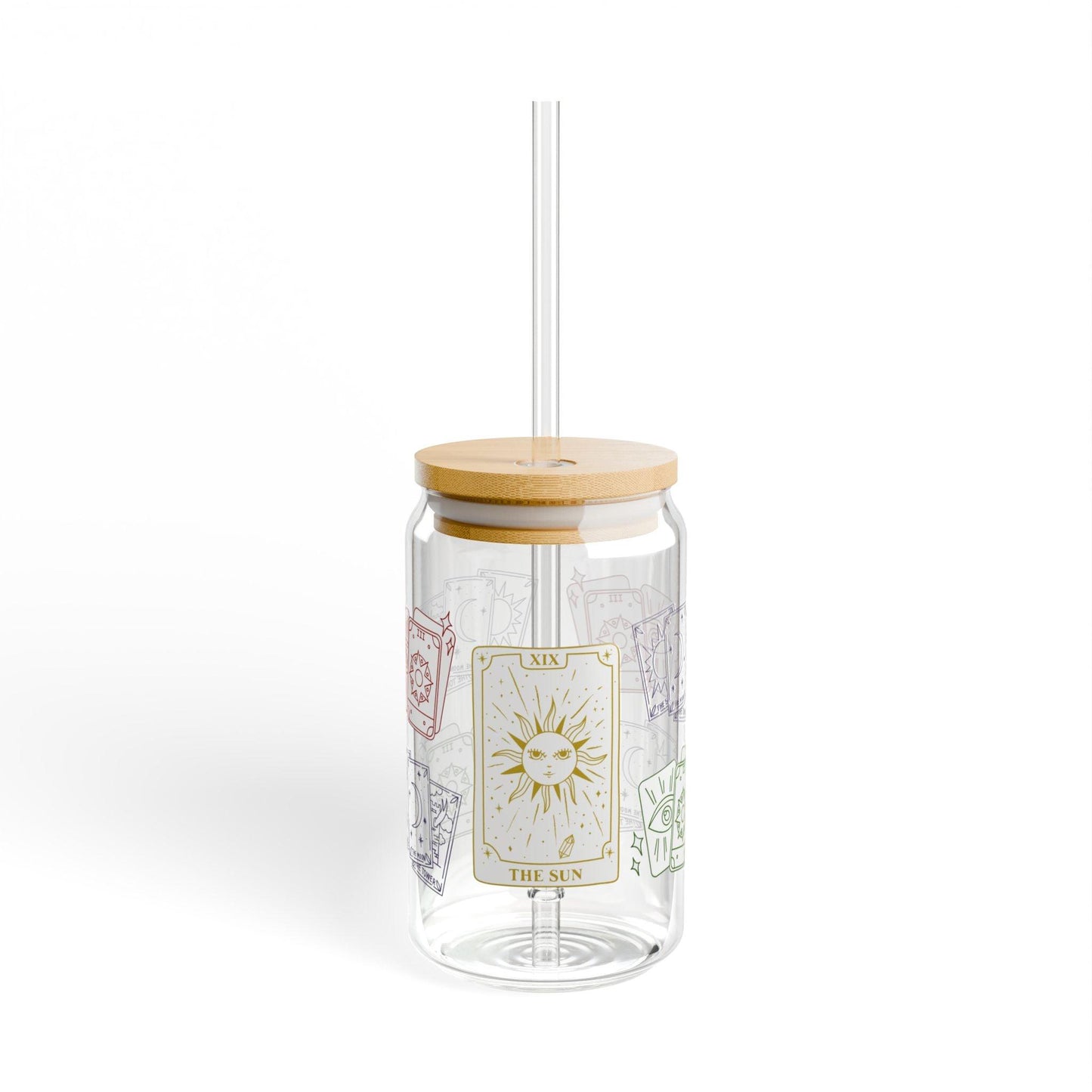 'The Sun' Tarot Sipper Glass