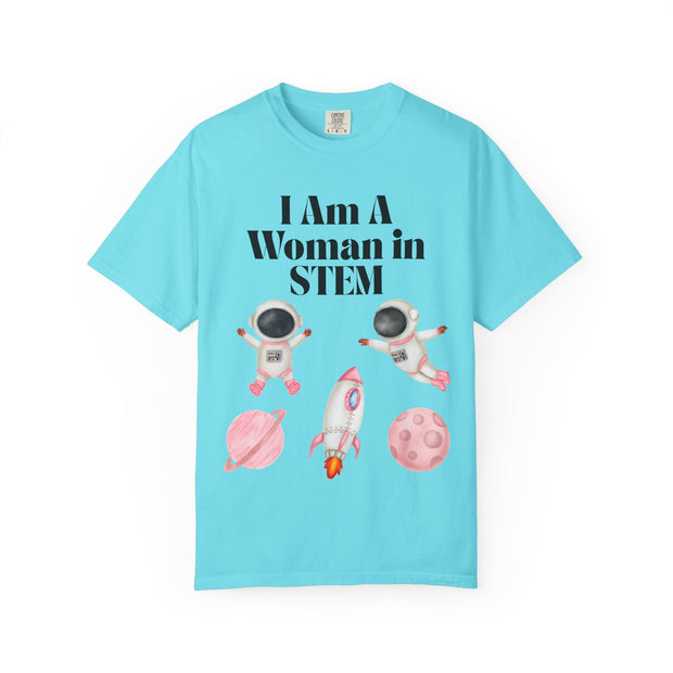 'I Am A Woman In STEM' Astronaut T-Shirt
