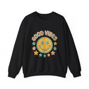 Good Vibes Crewneck Sweatshirt, Cozy Unisex Sweatshirt, Happy Apparel Gift, Positive Energy Fashion, Comfortable Casual Wear, Trendy [...]