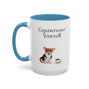 'Espawresso Yourself' Corgi Accent Coffee Mug