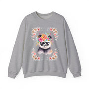 Geeky Goddess Panda Unisex Crewneck Sweatshirt