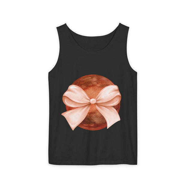 Mars Wrapped In Bow Unisex Tank Top