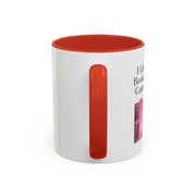 'I Like Big Books and I Cannot Lie' Accent Coffee Mug