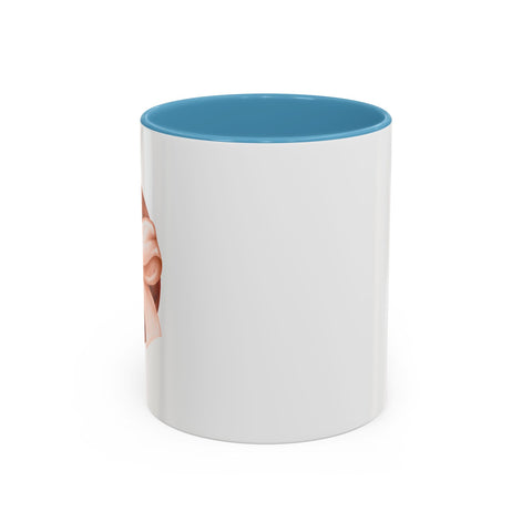 Mars Wrapped In A Bow Accent Coffee Mug