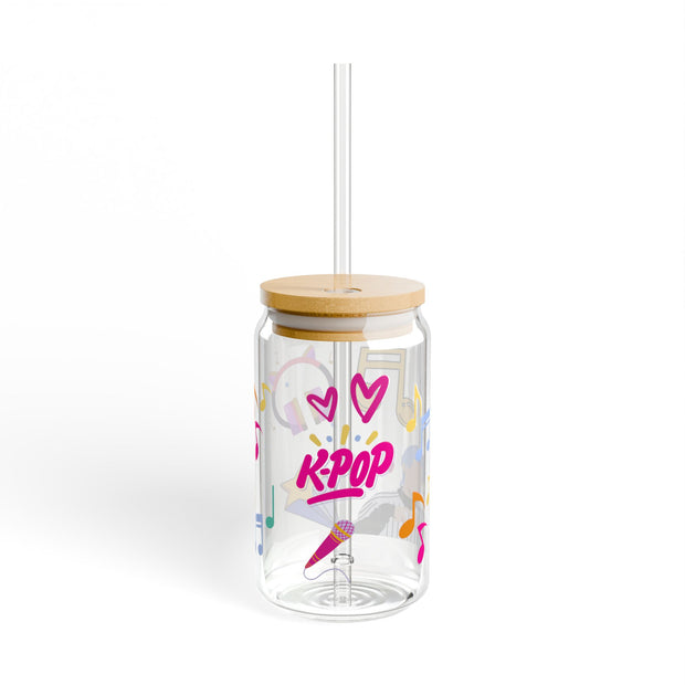 K-Pop Sipper Glass