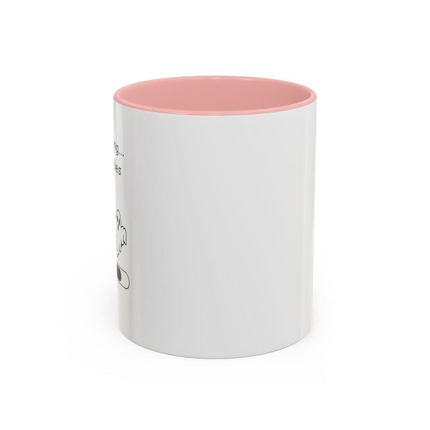 'Now Loading...Spooky Vibes' Accent Coffee Mug