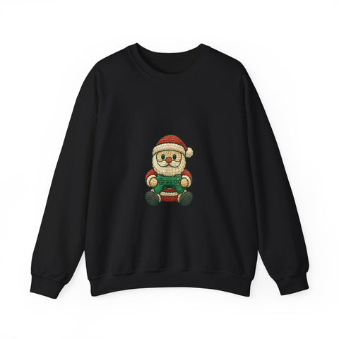 Cozy Santa Sweatshirt, Unisex Christmas Crewneck, Holiday Apparel, Festive Gift, Winter Wardrobe Staple