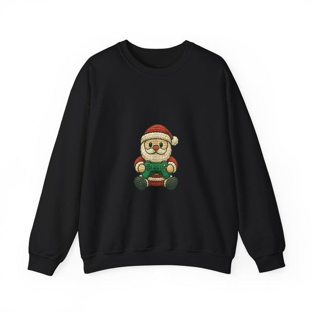 Cozy Santa Sweatshirt, Unisex Christmas Crewneck, Holiday Apparel, Festive Gift, Winter Wardrobe Staple