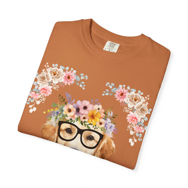 Geeky Goddess Golden Retriever Unisex T-Shirt