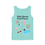'Side Quest: Pool Party' Unisex Tank Top