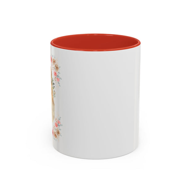 Geeky Goddess Pomeranian Accent Coffee Mug