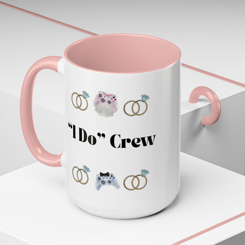 ''I Do' Crew' Accent Coffee Mug