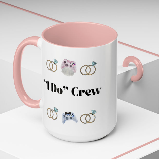 ''I Do' Crew' Accent Coffee Mug