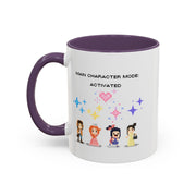 'Main Character Mode: Activated' Accent Coffee Mug