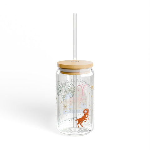 Aries 'Ram-bunctious and Proud' Sipper Glass