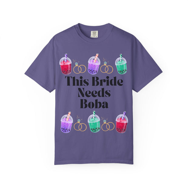 'The Bride Needs Boba' Unisex T-Shirt