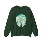 Green Planet Wrapped In A Bow Unisex Crewneck Sweatshirt