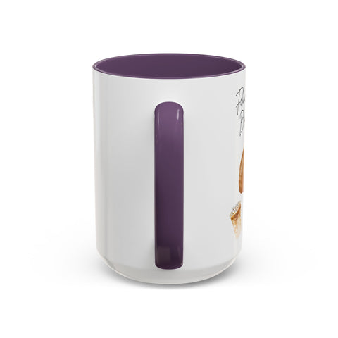 'Feline Good With A Book & Brew' Accent Coffee Mug
