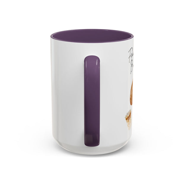 'Feline Good With A Book & Brew' Accent Coffee Mug