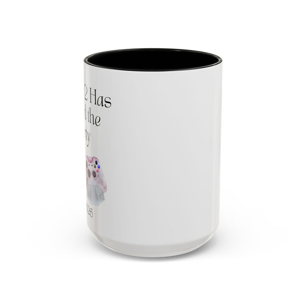 'Player 2 Has Joined The Party' 'Est. 2026' Accent Coffee Mug