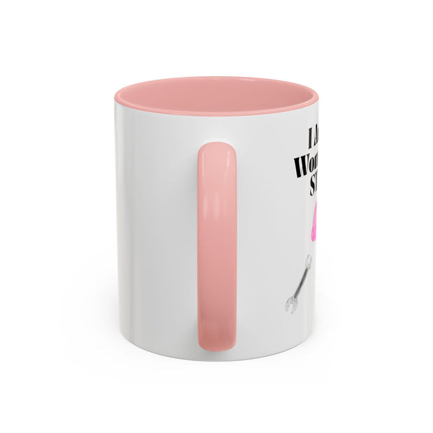 'I Am A Woman In STEM' Engineer Accent Coffee Mug