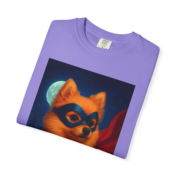 Superhero Pomeranian Unisex T-shirt