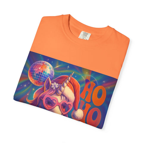 'Ho Ho Ho' Santa Unicorn Unisex T-shirt