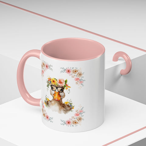 Geeky Goddess Duck Accent Coffee Mug